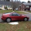 1993 Nissan 300zx coupe, manual five-speed,